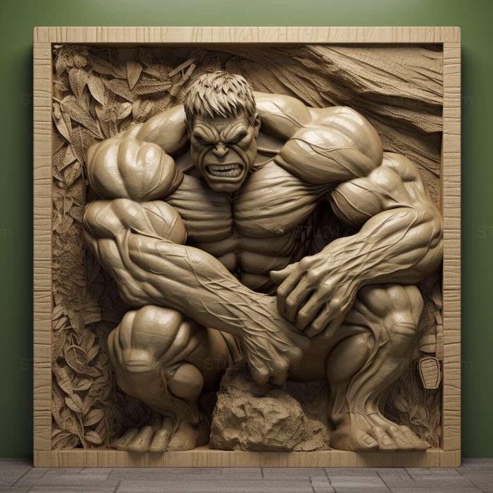 Ideas (Incredible hulk 2, IDEA_34842) 3D models for cnc